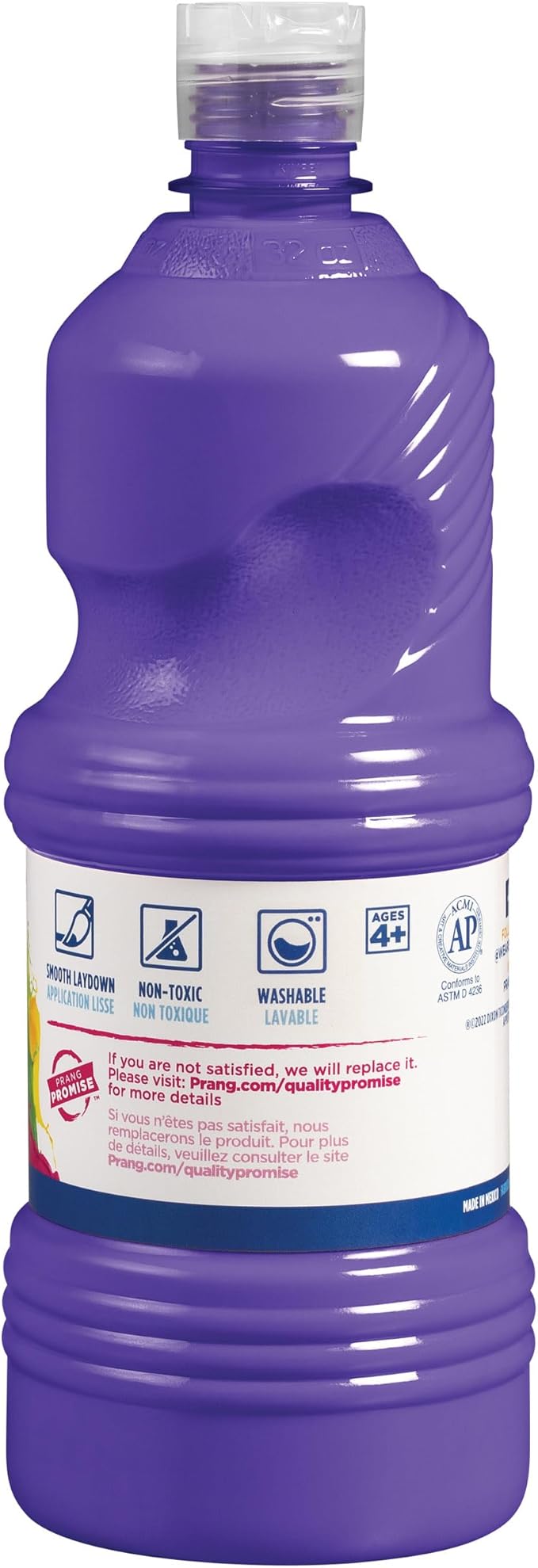 Prang Washable Tempera Paint, Violet, 32 Oz., 1 Count