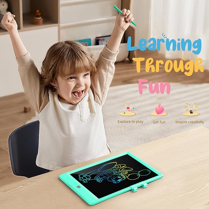 Kidopire Toys for 3-6 Year Old Girls Boys, 2Pack LCD Writing Tablet for Kids Doodle Board, Reusable Drawing Board Drawing Tablet Kids, Educational Toys Birthday Gifts for 3 4 5 6 Year Old Girls