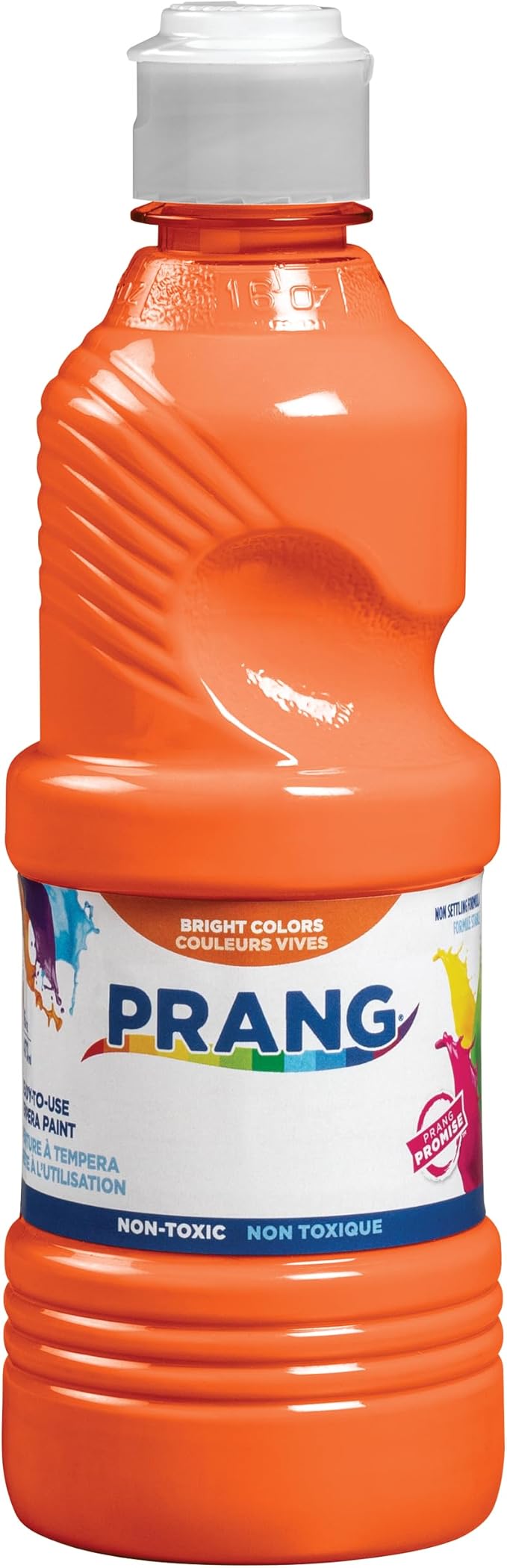 Prang Ready-to-Use Tempera Paint, Orange, 16 Oz., 1 Count