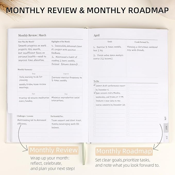 2026-2027 Planner - Weekly and Monthly Planner, July 2026 - June 2027, Linen Hardcover, 2026-2027 Calendar Planner Book with Tabs, Aesthetic, Perfect for Office Home School Supplies (Beige, A5 (Jul 2026-Jun 2027))