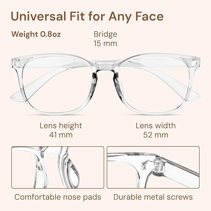 Gaoye Stylish Eyewear Frame Accessories - Blue Light Glasses for Woman - Computer Glasses for Blue Light Blocking