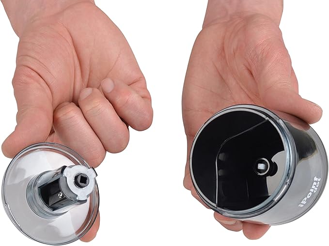Westcott iPoint Dot Battery Pencil Sharpener, Battery Powered, 17553