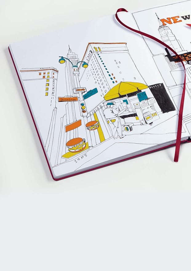 Leuchtturm1917 - Master A4 Hardcover Sketchbook (Black) - 112 Pages of 150g/m² Paper
