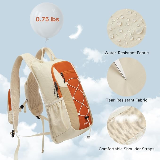 G4Free 20L Lightweight Packable Hiking Backpack for Women Men | Small Water Resistant Foldable Daypack with Phone Pocket for Travel Camping Outdoor