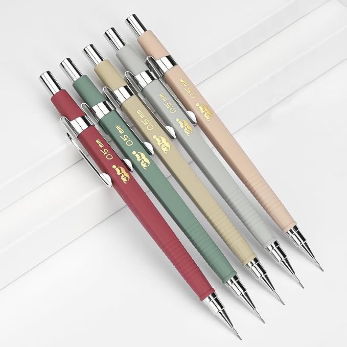 Mr. Pen- Mechanical Pencil Set with Lead and Eraser Refills, 5 Pack | 0.5mm, Sketching Pencils, Drafting Pencil, Drawing Mechanical Pencils