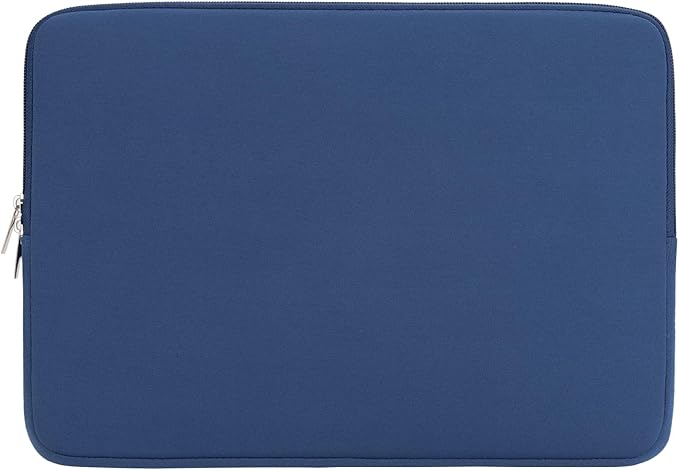 RAINYEAR 15 Inch Laptop Sleeve 15" Protective Soft Case Padded Cover Computer Bag Specially Compatible with 15.4" MacBook Pro/Air A3448 A3241 A2941 A3114 A1938 A1707 A1990 (Navy Blue)