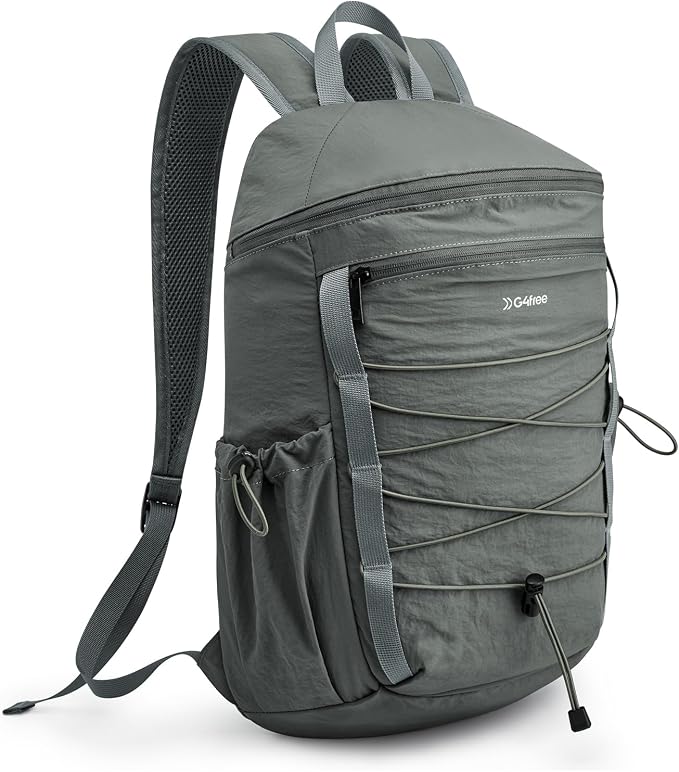 G4Free 20L Hiking Travel Backpack for Women Men | Lightweight Backpacks with Luggage Trolley Strap, Daypack for Outdoor Daily Camping
