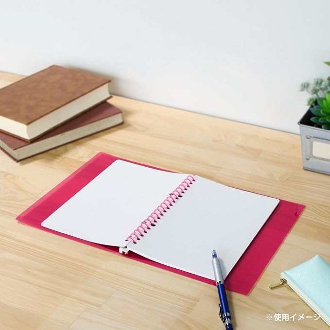 Maruman L1307H Loose Leaf A5 Square 0.2 inch (5 mm), 100 Sheets Set of 5