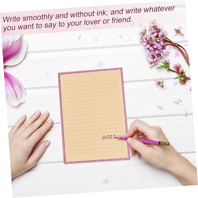 Angoily A5 Vintage Kraft Letter Writing Paper Set 100 Sheets Lined Stationery for Calligraphy Journaling and Letter Writing 8.26 X 5.70 Inches