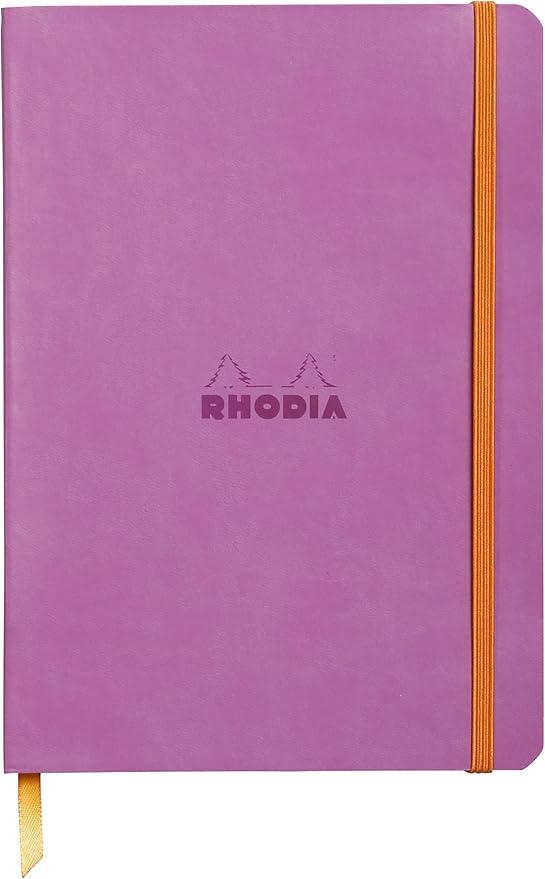 Rhodia rama Lined 6 X 8 1/4 Lilac Softcover Journal (117411C)
