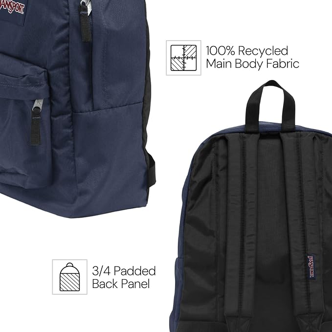 JanSport SuperBreak One Backpacks - Durable, Lightweight Bag with 1 Main Compartment, Front Utility Pocket with Built-in Organizer - Premium Backpack, Diy Color Me