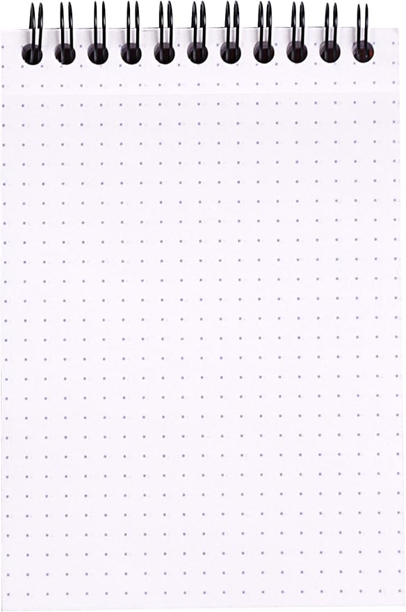 Rhodia 13503C - Spiral Notebook (Full Bound) Orange - A6 - Dotted Dot - 80 Detachable Sheets - 80G Clairefontaine Paper - Soft and Resistant Coated Card Cover - Classic