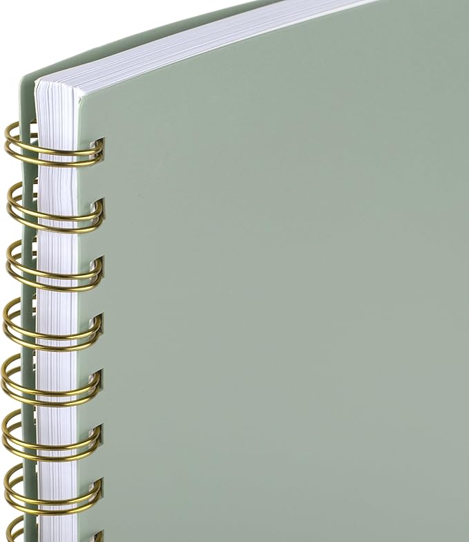 Mead Planner 2026-2027 Weekly & Monthly Academic 15-Month April-June, 8.5" x 11", Soft Grass (CAW62093) (Pack of 12)