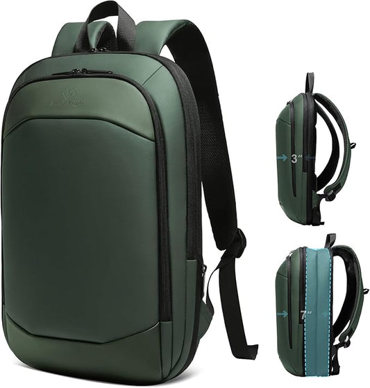 Slim Laptop Backpack for Men,Waterproof Expandable High Tech Business Work Backpack for Men and Women15.6 Inch Lightweight Anti-theft Travel Backpack Durable College Casual Daypack Computer Laptop Bag