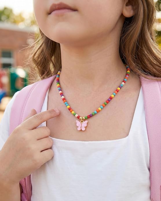 Butterfly Necklace First Day Of Preschool Kindergarten Gift For Girl