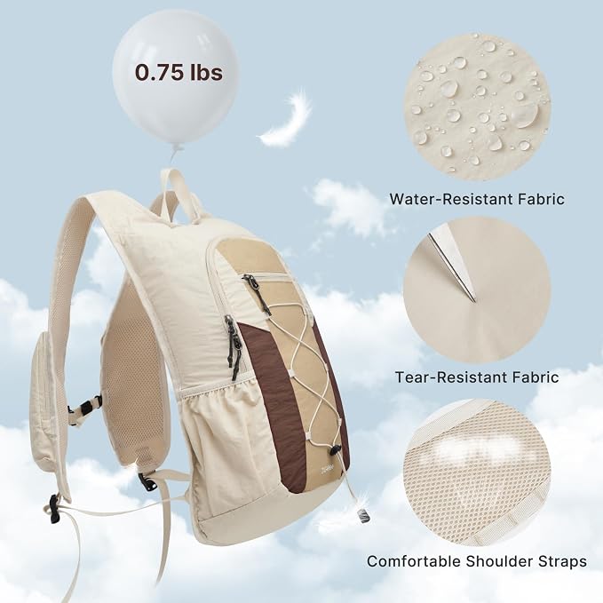 G4Free 20L Lightweight Packable Hiking Backpack for Women Men | Small Water Resistant Foldable Daypack with Phone Pocket for Travel Camping Outdoor