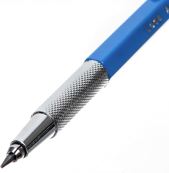 Leda Art 2.0 mm Mechanical Drafting Pencil Set with 12 Lead Refills & Sharpener – Best Mechanical Pencil for Drawing, Sketching & Mixed Media Art