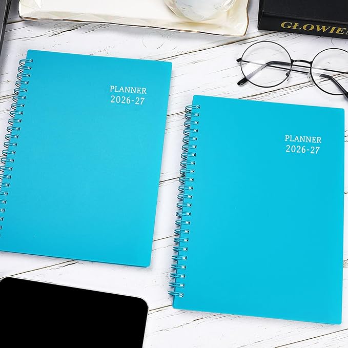 2026-2027 Planner - Planner 2026-2027, Weekly and Monthly Planner with Tabs, July 2026 - June 2027, 6.25" × 8.3", Strong Twin-Wire Binding
