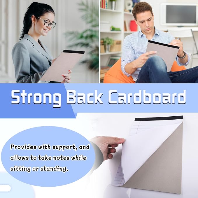 WINKIO 2 Pack Legal Pads Refills Note Pads, Writing Pads 8.5 x 11 Inches