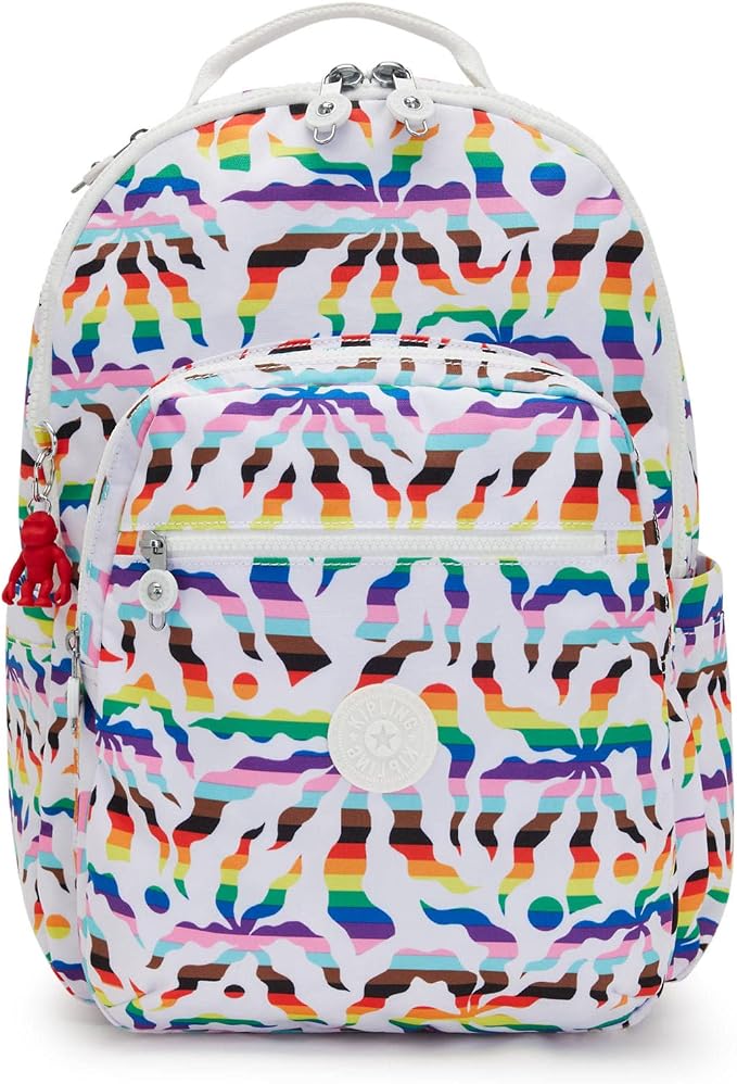 Kipling Women's Seoul 15" Laptop Backpack, Durable, Roomy with Padded Shoulder Straps, Built-In Protective Sleeve
