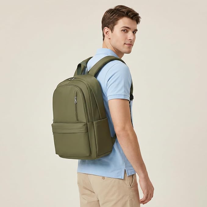 BAGOK Lightweight Nylon Backpack for Women & Men – Foldable, Large Capacity, Ideal for School, Travel & Work