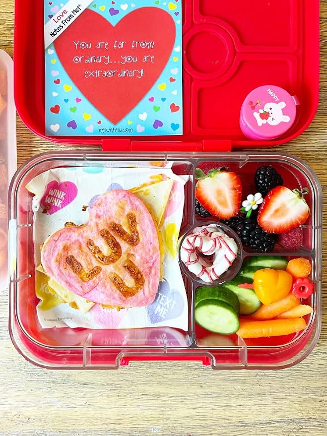 Love 101 Tear-Off Lunch Box Love Notes for Kids, Motivational, Thinking of You, Back to School Essentials, Summer Camp Notes, Ages 8+