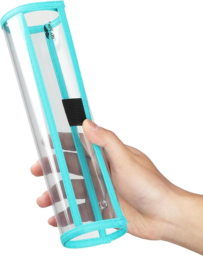 Mr. Pen- Reusable Dry Erase Pocket Sleeves, 10" x 14", 6 Pack, Mint Melody, Clear Plastic Paper Sleeves, Ticket Holders, Clear Plastic Sheet Protectors, Teacher, School, Classroom Supplies