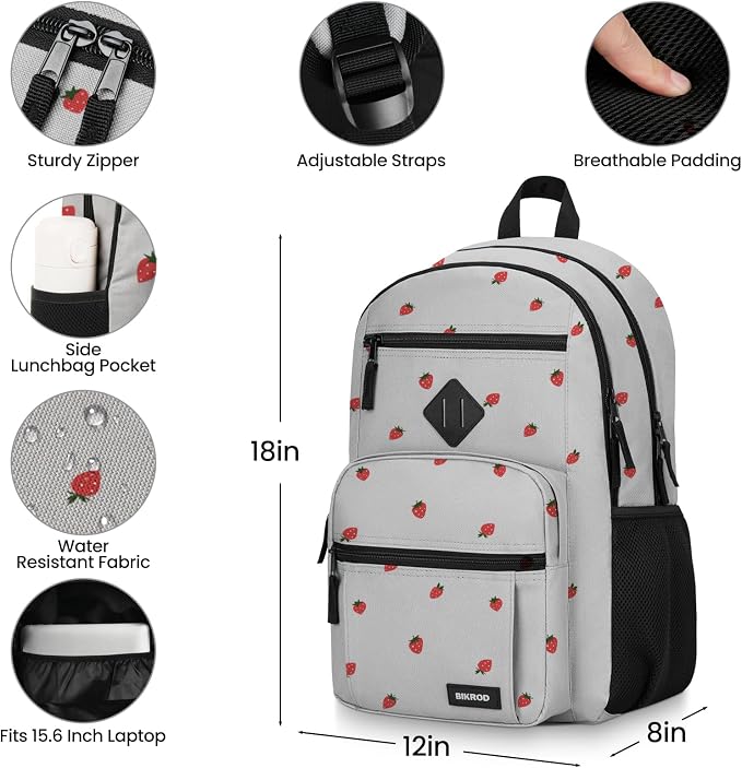 Backpack for Men and Women, Lightweight Casual Travel Laptop Backpack