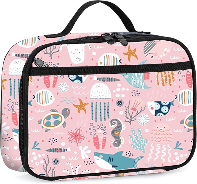 rickyh style Kids Insulated Lunch Box Thermal School Cooler hot Bag for Child
