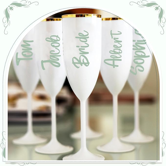 UV DTF Cup Wrap Letter Stickers Vinyl Decals,Sage Green,6 Sheets | Personalized Name Stickers for Water Bottles Tumblers, Waterproof UV DTF Alphabet A-Z Stickers for 14-45oz Mugs DIY Craft