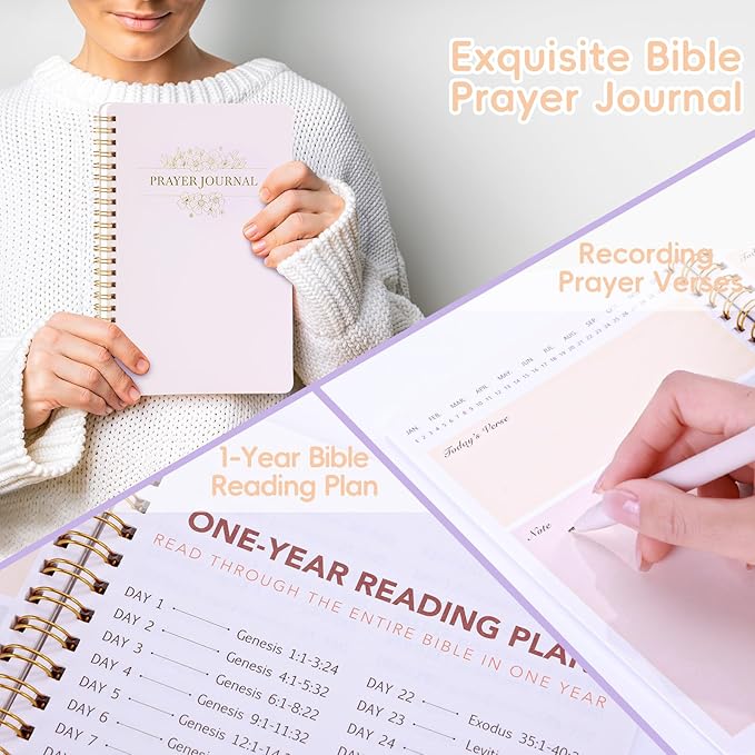 XKDOUS Bible Study Supplies Journaling Kit for Women, Bible Study Kit, 12 Pastel Highlighters and 12 Pens No Bleed, 75 Laminated Tabs, Prayer Journal Pencil Case and More, Beige