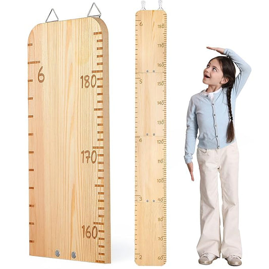 Growth Chart for Wall Wooden Height Chart for Kids Unicorn Castle Height Measurement for Wall Kids Height Wall Chart Kids Room Nursery Wall Decor