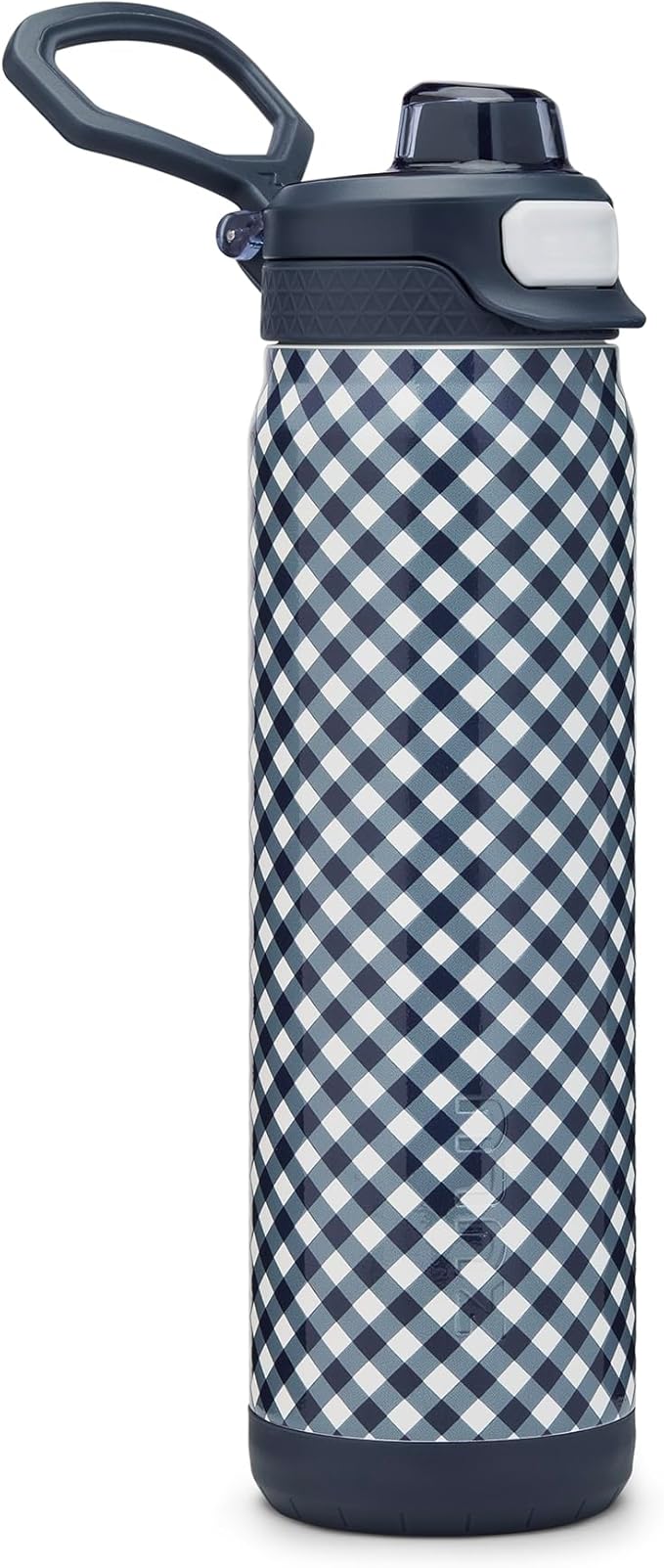 ZULU Powerfill Pro 24oz Stainless Steel Water Bottle - Checkmate Navy