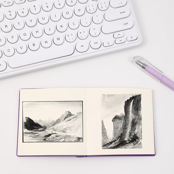 BOBO RABBIT 3 Pack Mini Blank Notebooks Pocket Size Unlined Paper Journal Notebook Total 600 Pages Sketch Book Small Softcover Vegan Leather No Line Sketchbook Cartoon Capybara Pattern for Travelers Drawing Sketching Travel Lay Flat, 3.9"x3.9" Inner(Mi...