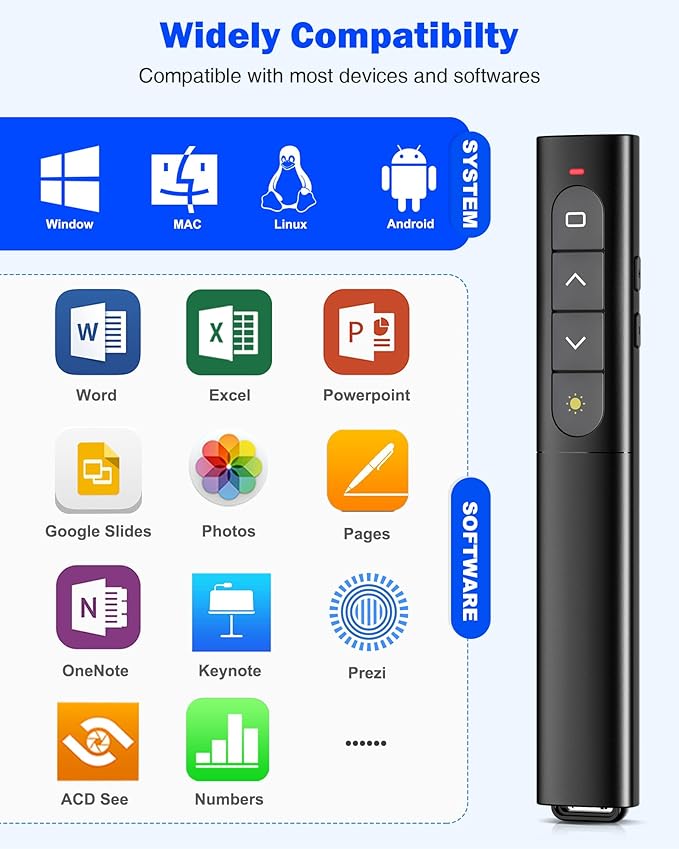 USB Type C Presentation Clicker