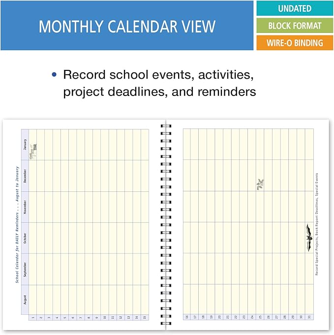 Undated Student Assignment Book (S40)