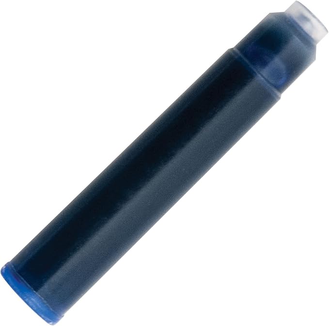Monteverde Internatinal Size Cartridge to Fit Fountain Pens, Blue, 6 per Pack (G302BU)