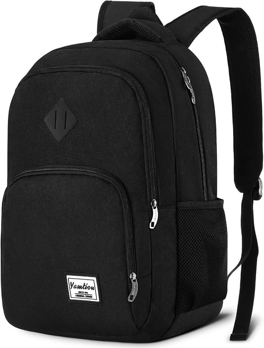 YAMTION 17.3 Inch Large Backpack for Men and Women,School Backpack for Teenager,Travel Laptop Bookbag with USB Charging port for Business Work College Travel Trip