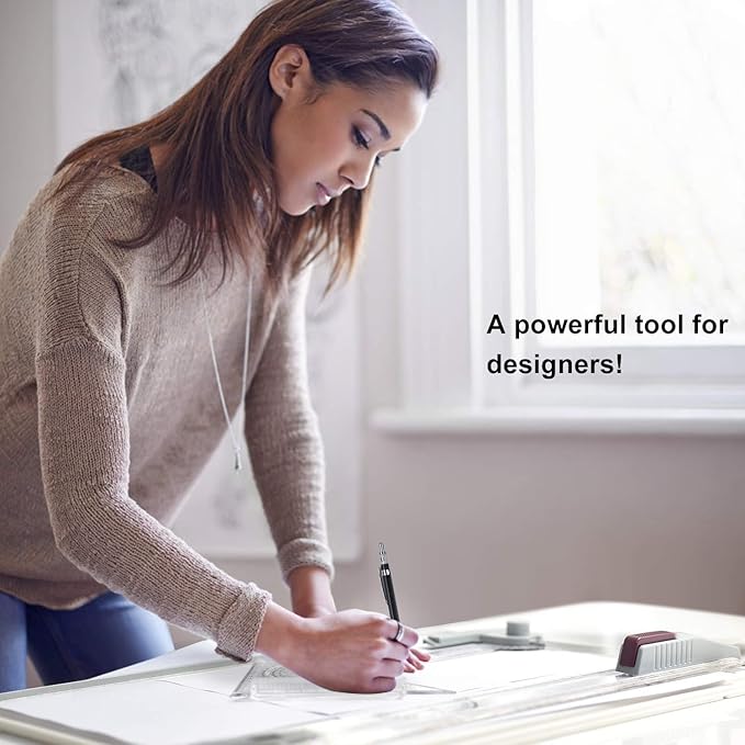 Frylr Metric A3 Drawing Board Drafting Table Multifunctional Drawing Board Table with Clear Rule Parallel Motion and Angle Adjustable Measuring System