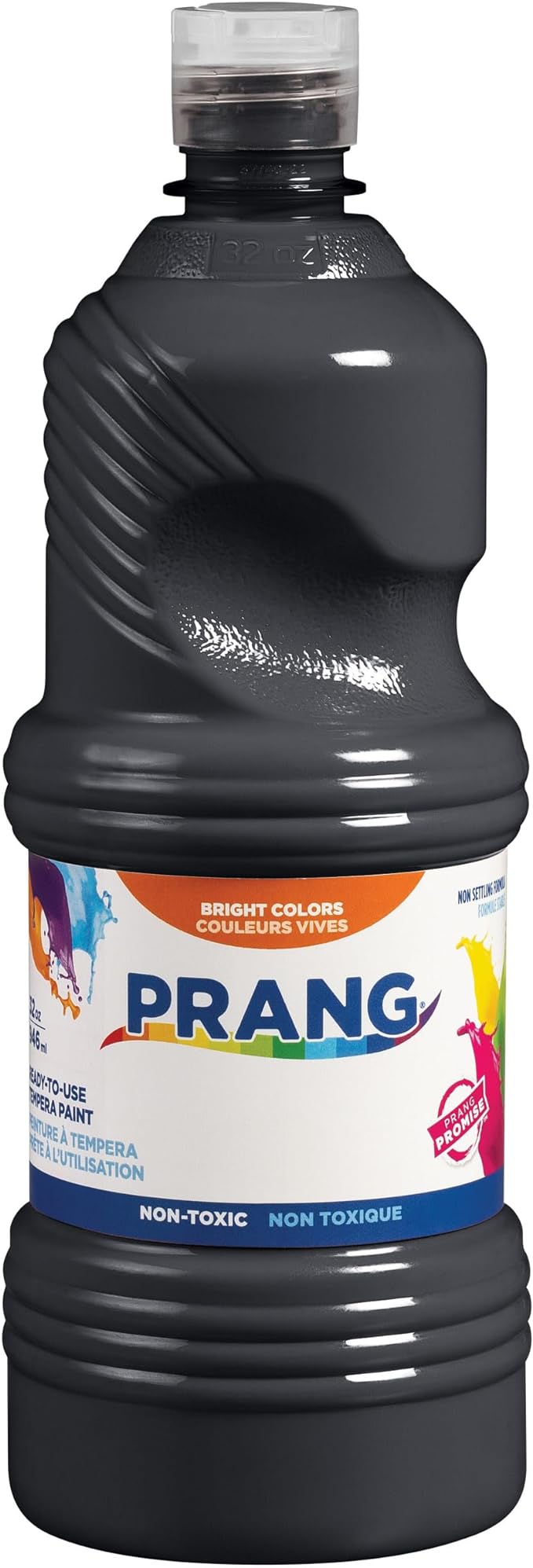Prang Washable Tempera Paint, Black, 32 Oz., 1 Count