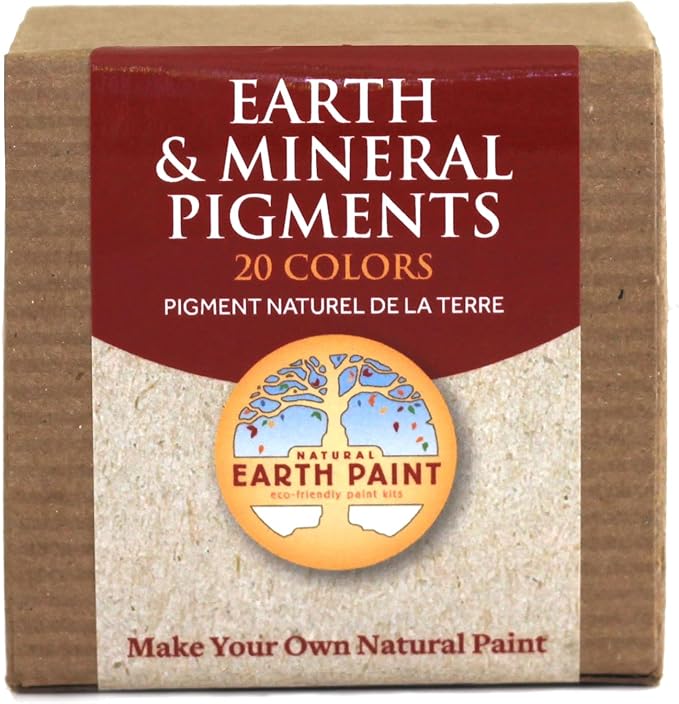 Natural Earth Paint Pigment Sample Pack – 20 Non-Toxic, Archival Earth & Mineral Pigments for DIY Paint – Eco-Friendly, Sustainably Sourced Colors – No Fillers or Additives