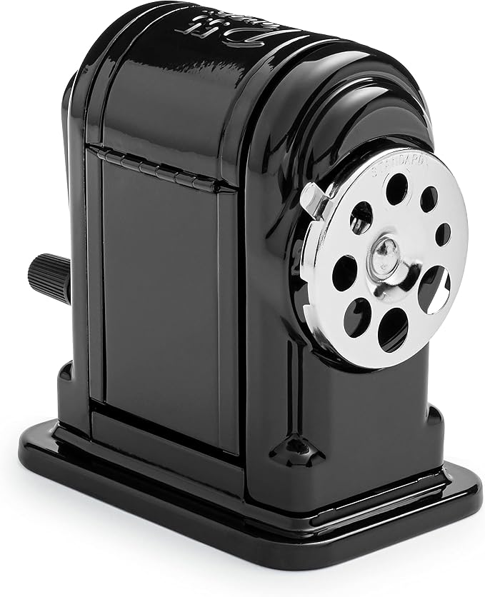 X-ACTO 1001 Ranger 55 Classroom Manual Pencil Sharpener Black (Pack of 6)