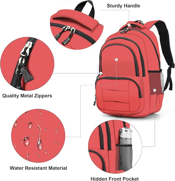 rickyh style Kids Lightweight Durable Elementary Student School Backpack
