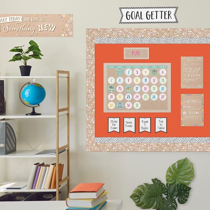 CTP Krafty Pop Calendar Set Bulletin Board (Creative Teaching Press 10874)
