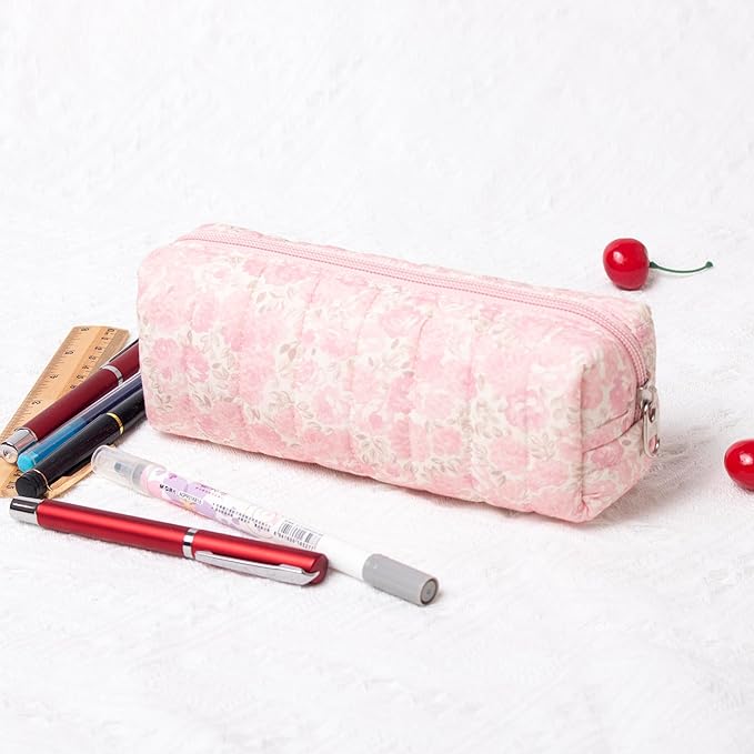 Pencil Case Pen Case Office College School Storage Bag Pouch Holder Box Organizer Makeup Pouch Cosmetic Bag Aesthetic Cute Pencil Case for Girls Boys Kids (Z)