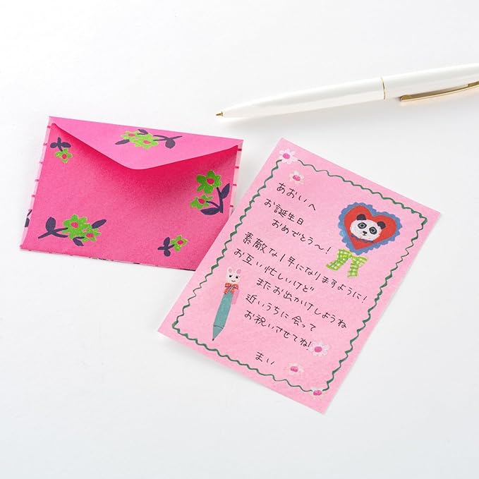 Hobonichi Techo Accessories – Yumi Kitagishi: White Cat’s Mini Letter Set