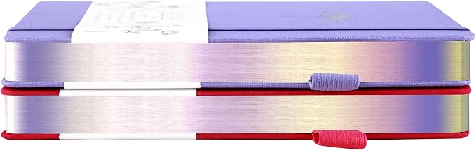 A5 Bullet Dotted Journal Notebook | 160gsm Thick Bleedproof Paper, Lay Flat Binding, 160 Numbered Pages | Hard Cover Dot Grid Notebook/Bullet Journals for Creatives & Professionals(Solar system)