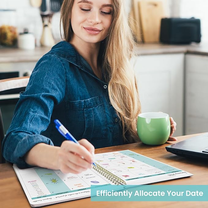 Monthly Planner 2026-2027, Aesthetic 2 Year Months Planner Calendar, 24-Months from January 2026 - December 2027, 26-27 Monthly Calendar Planner, Perfect for School Office Home, 7" x 10" - Garden of Whimsy