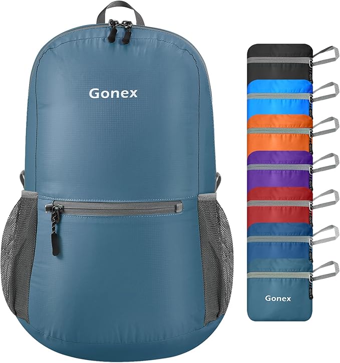 Gonex Ultra Lightweight Packable Backpack Daypack Handy Foldable Camping Outdoor Travel Cycling Backpacking
