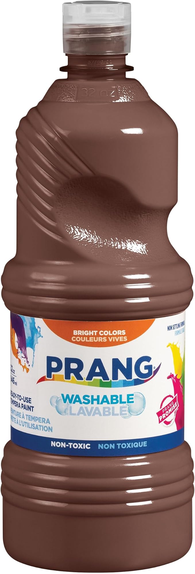 Prang Washable Tempera Paint, Brown, 32 Oz., 1 Count